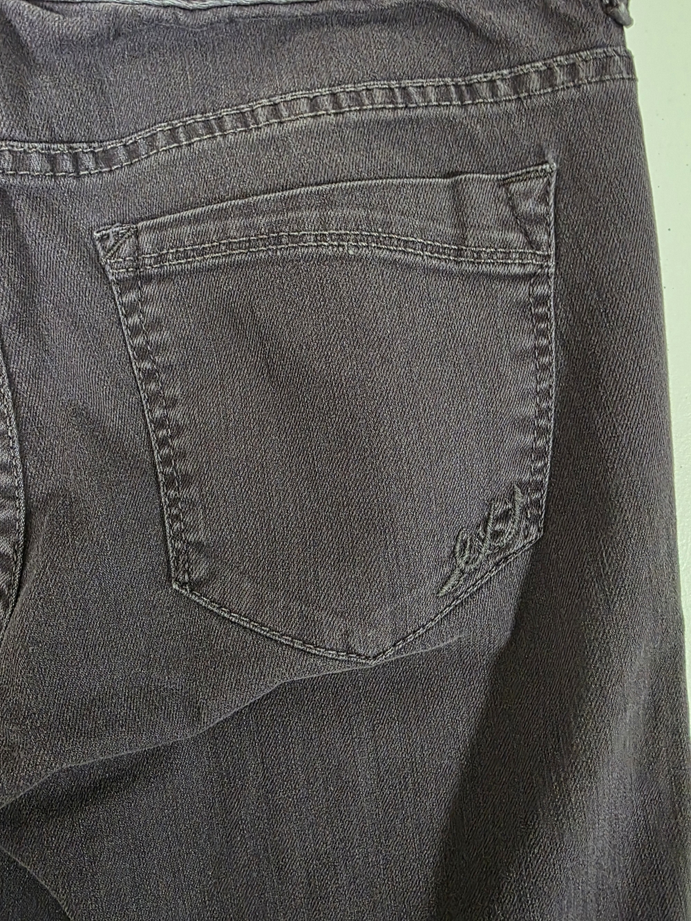 💜🦋 Express Purple Skinny Jeans Low Rise Jean Legging Y2K Mall Girl Size 6 Reg - Picture 10 of 10